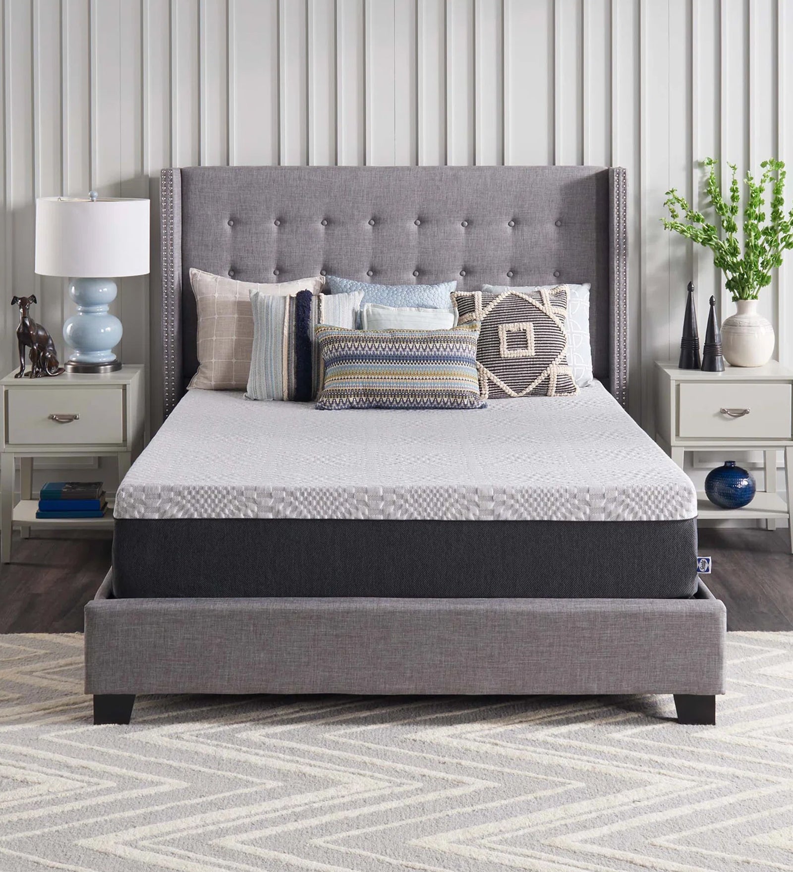 Cool 12" Medium Memory Foam King Size Mattress - Febonic Living