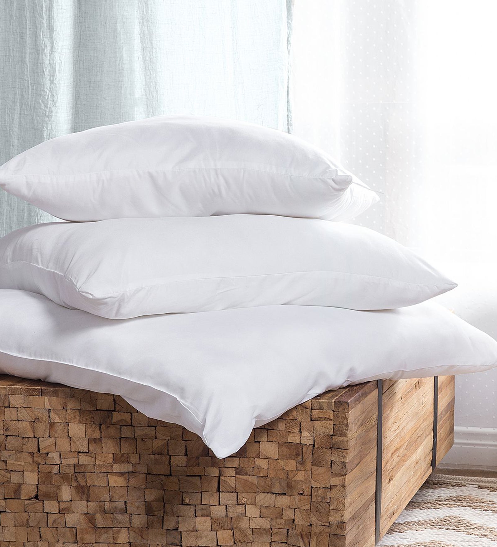 YuYu (50x60cm) Fiber Pillows (Pack of 2) - Febonic Living