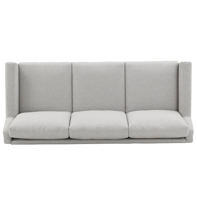 Valerie Fabric 3 Seater Sofa In Lit Grey Colour - Febonic Living