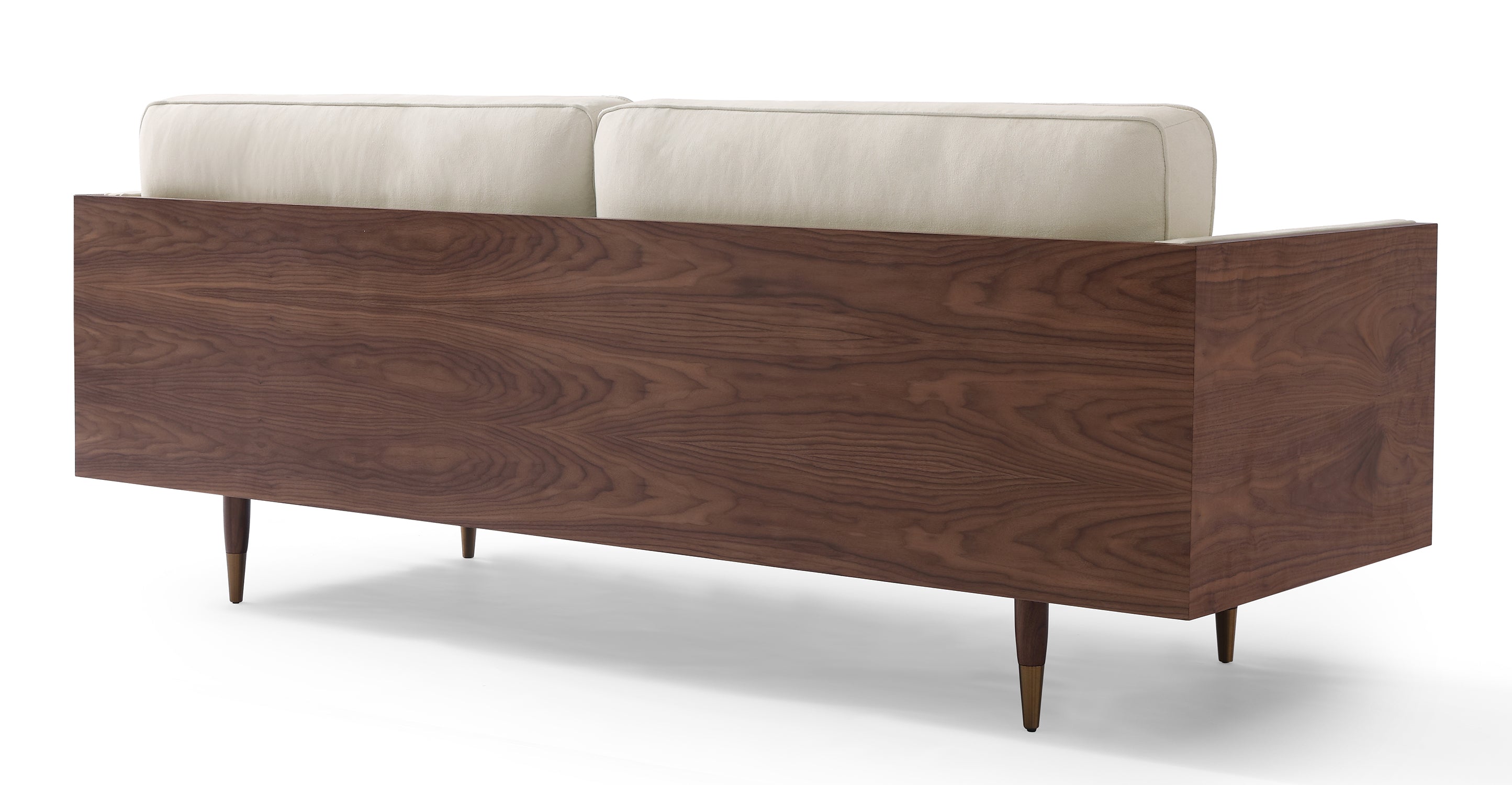 Bucky Fabric 3 Seater Sofa In Ivory Cream Colour - Febonic Living