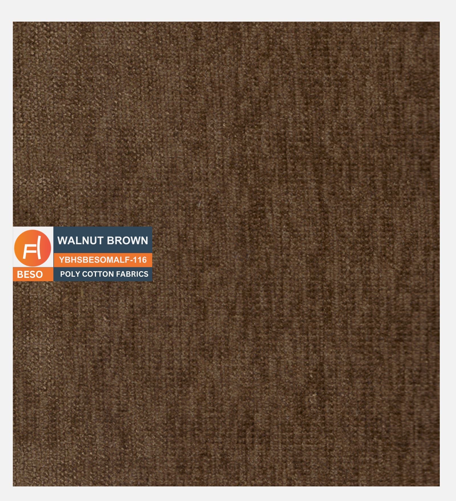 Henry Fabric 1 Seater Manual Recliner In Walnut Brown Colour - Febonic Living