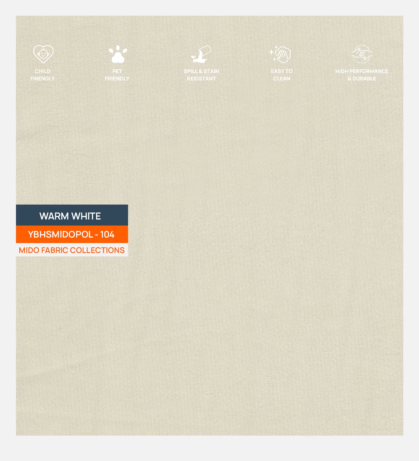 Wiki Velvet 1 Seater Sofa In Warm White Colour - Febonic Living