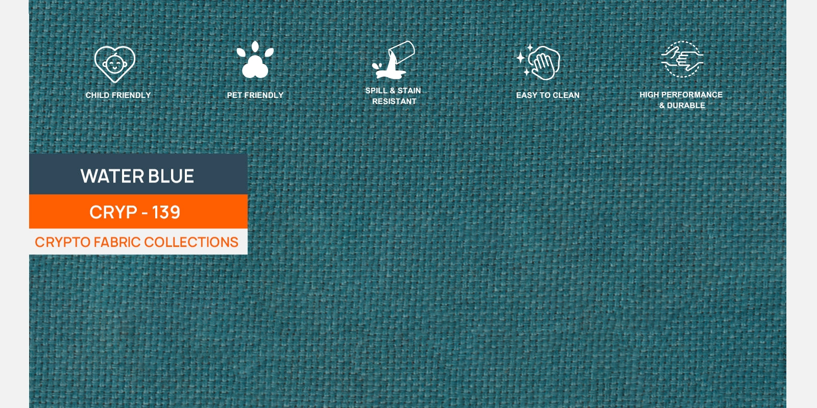 Ziggy Fabric LHS Sectional Sofa (3+Lounger) In Water Blue Colour - Febonic Living