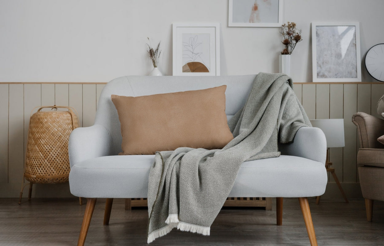 Artificial Leather Swatch Wheat Beige 107 Code - Febonic Living