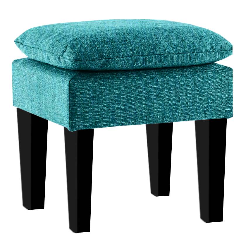 Vodoo Fabric Stool In Sea Green Colour - Febonic Living