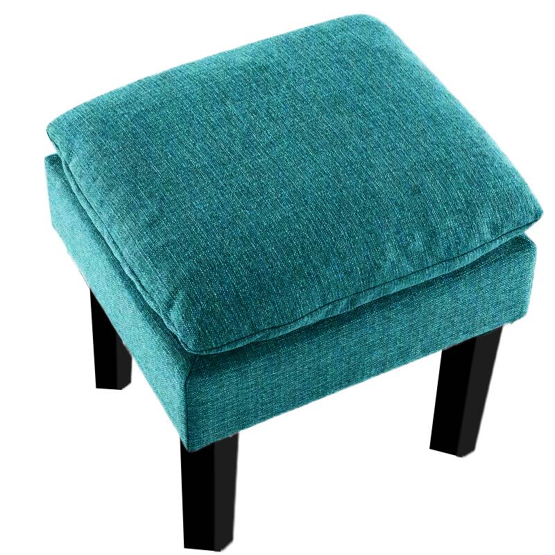 Vodoo Fabric Stool In Sea Green Colour - Febonic Living