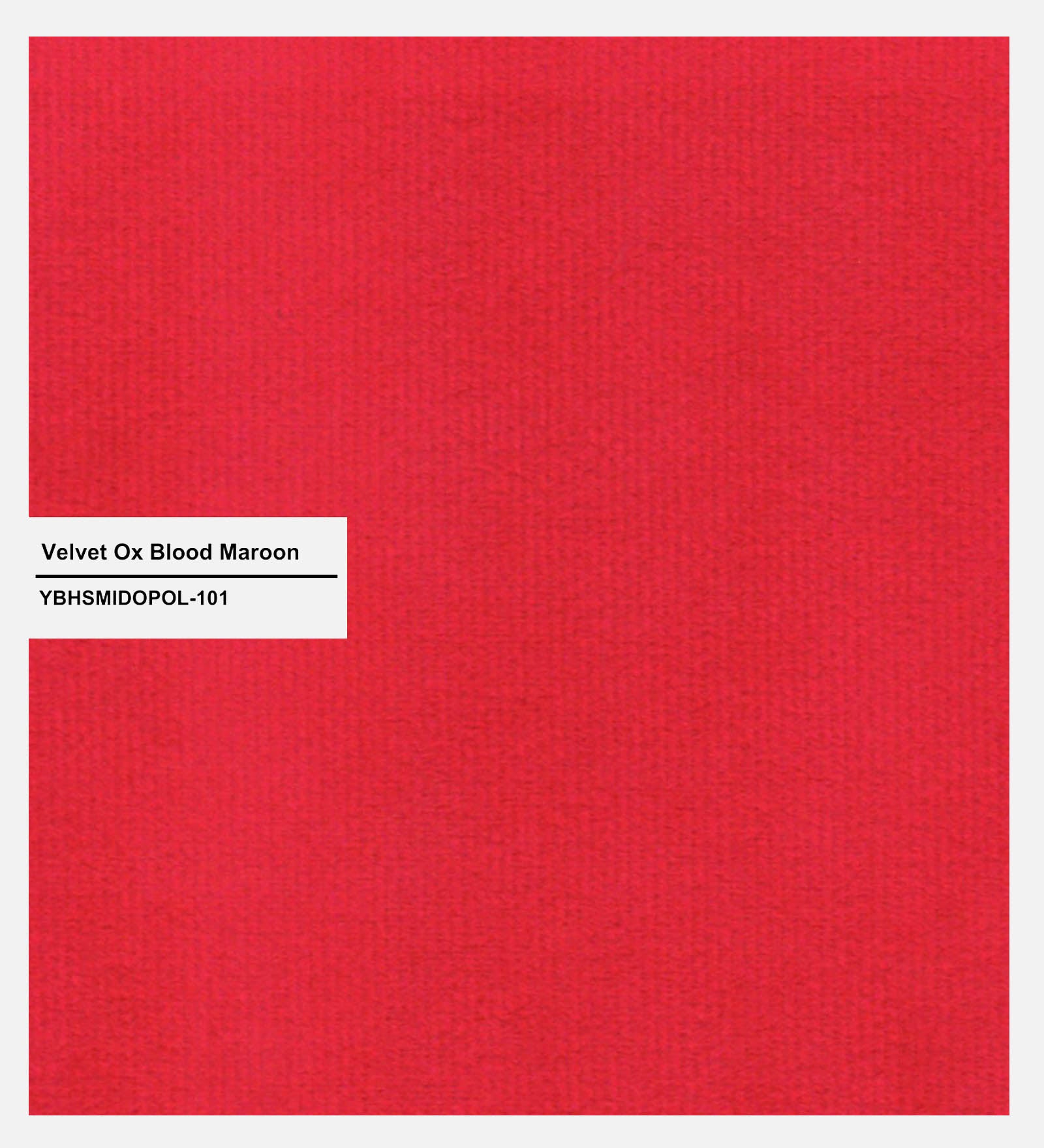 Jovi Velvet Queen Size Bed In Ox Blood Maroon In Colour - Febonic Living