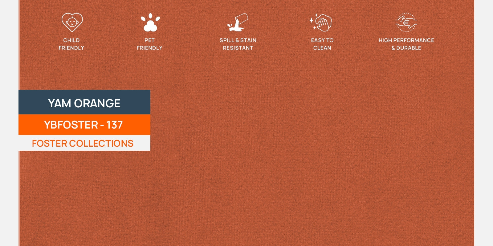 Corby Velvet LHS 6 Seater Convertible Sofa Cum Bed In Yam Orange Colour - Febonic Living