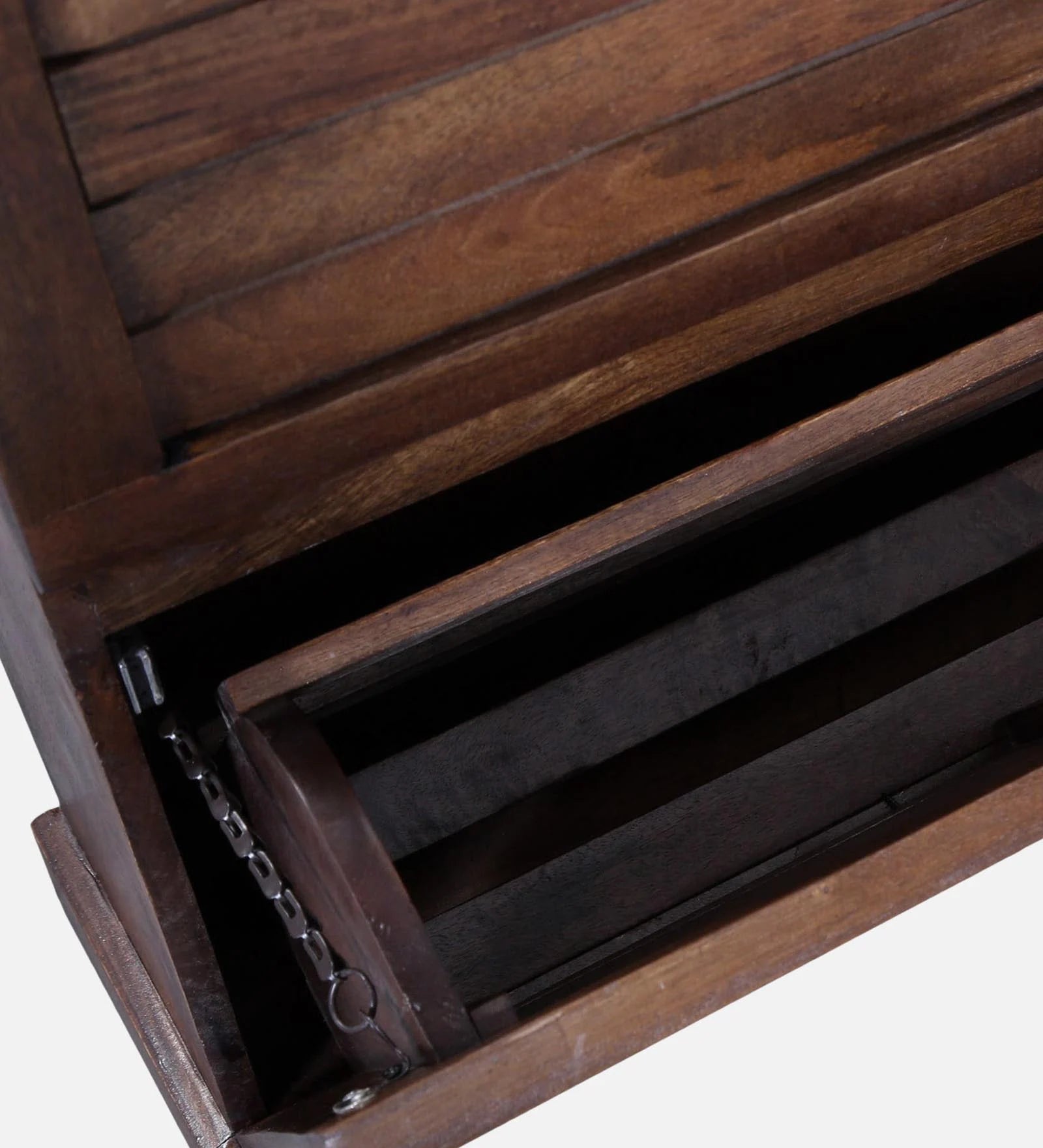 Osaka Solid Wood Tilt Out Shoe Rack In Provincial Teak Finish - Febonic Living