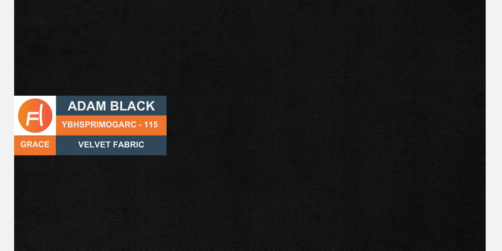 Daroo Velvet 3 Seater Sofa In Adam Black Colour - Febonic Living