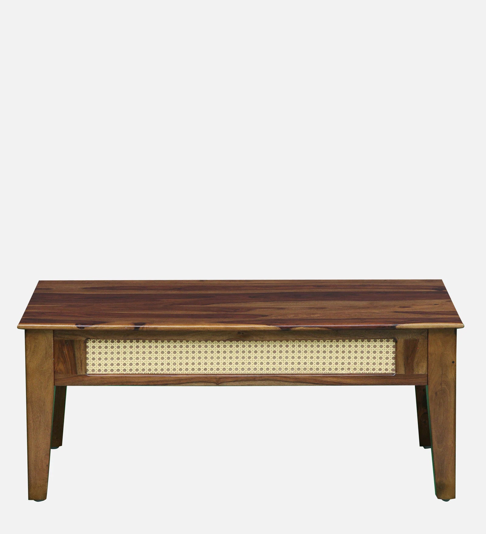 Albans Sheesham Wood Coffee Table In Provincial Teak Finish - Febonic Living