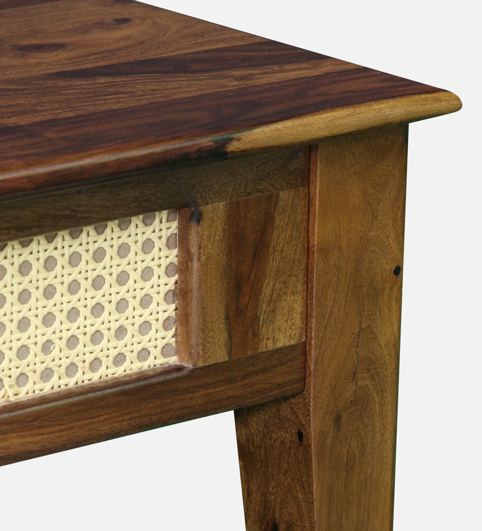 Albans Sheesham Wood Coffee Table In Provincial Teak Finish - Febonic Living