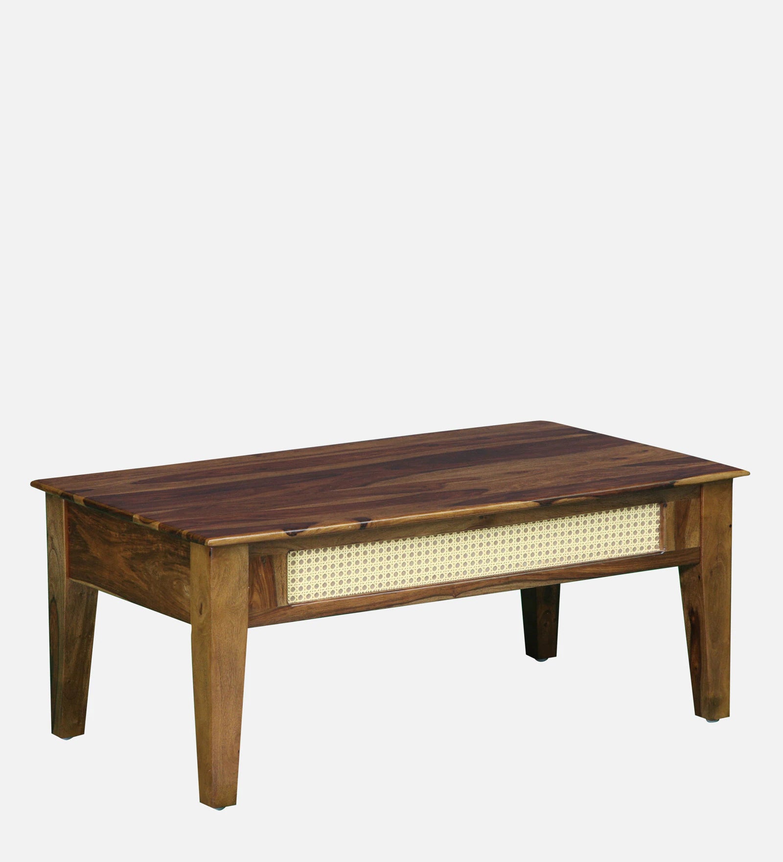 Albans Sheesham Wood Coffee Table In Provincial Teak Finish - Febonic Living