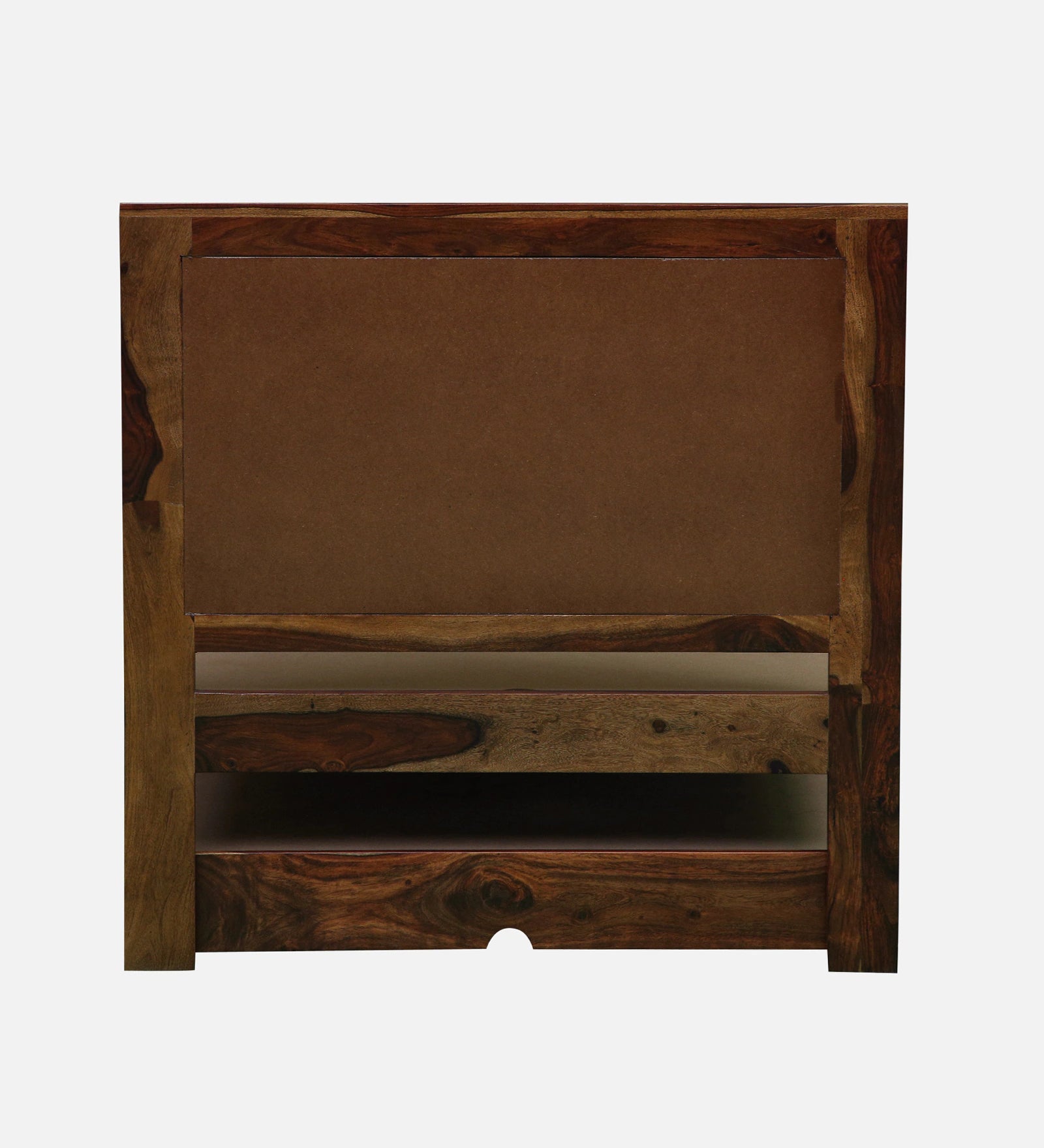 Albans Sheesham Wood Single Bed In Provincial Teak Finish With Trundle - Febonic Living