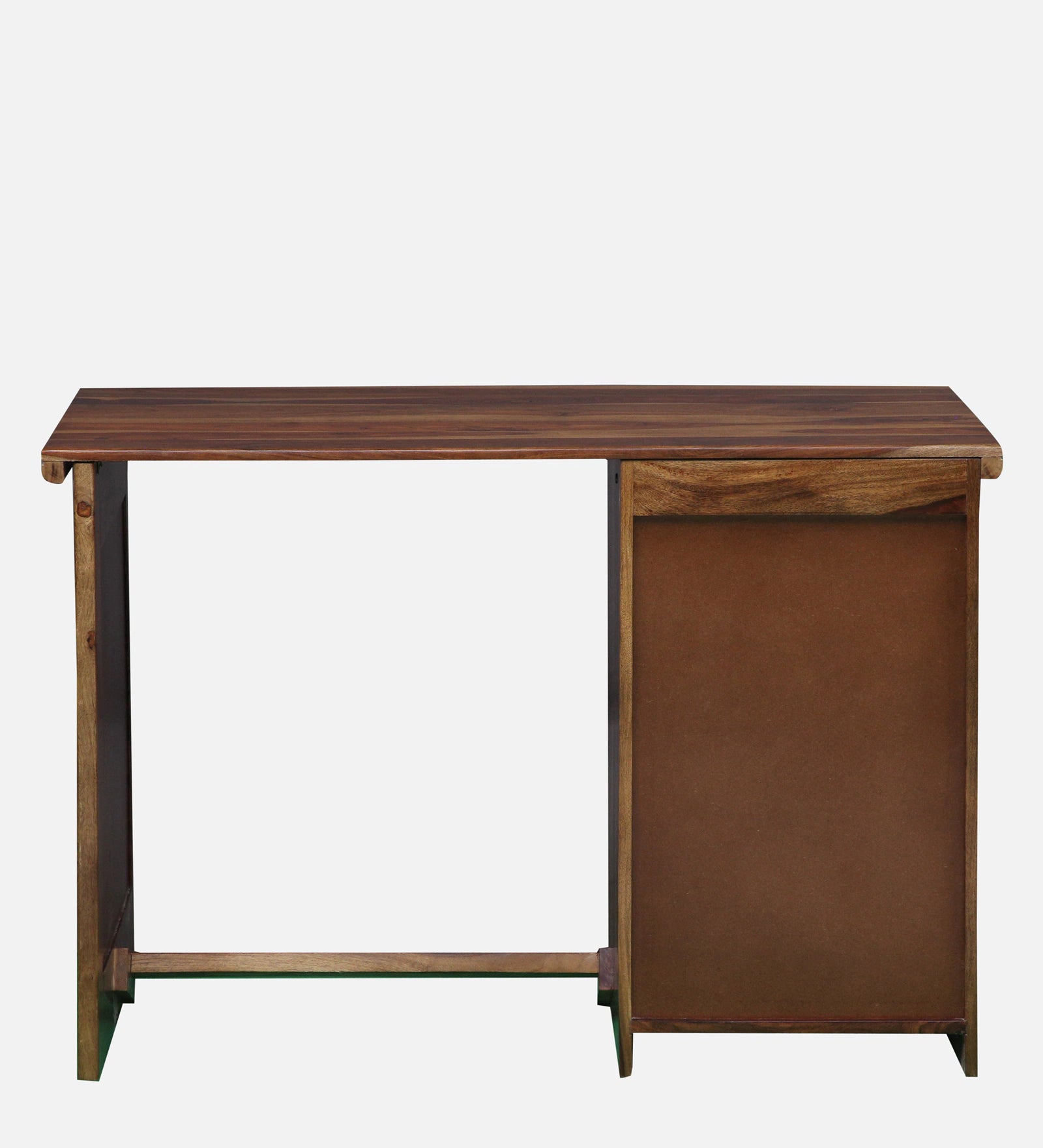 Albans Sheesham Wood Writing Table In Provincial Teak Finish - Febonic Living