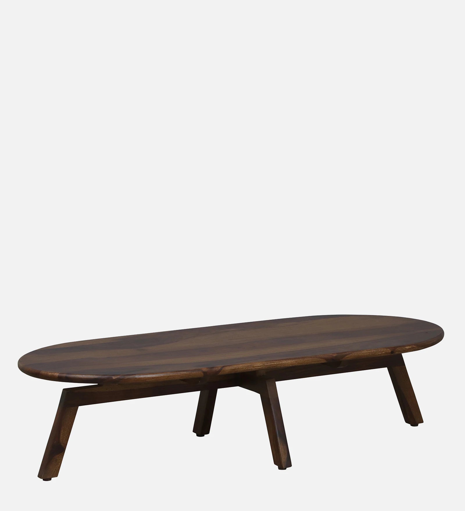 Barka Sheesham Wood Coffee Table In Scratch Resistant Provincial Teak Finish - Febonic Living