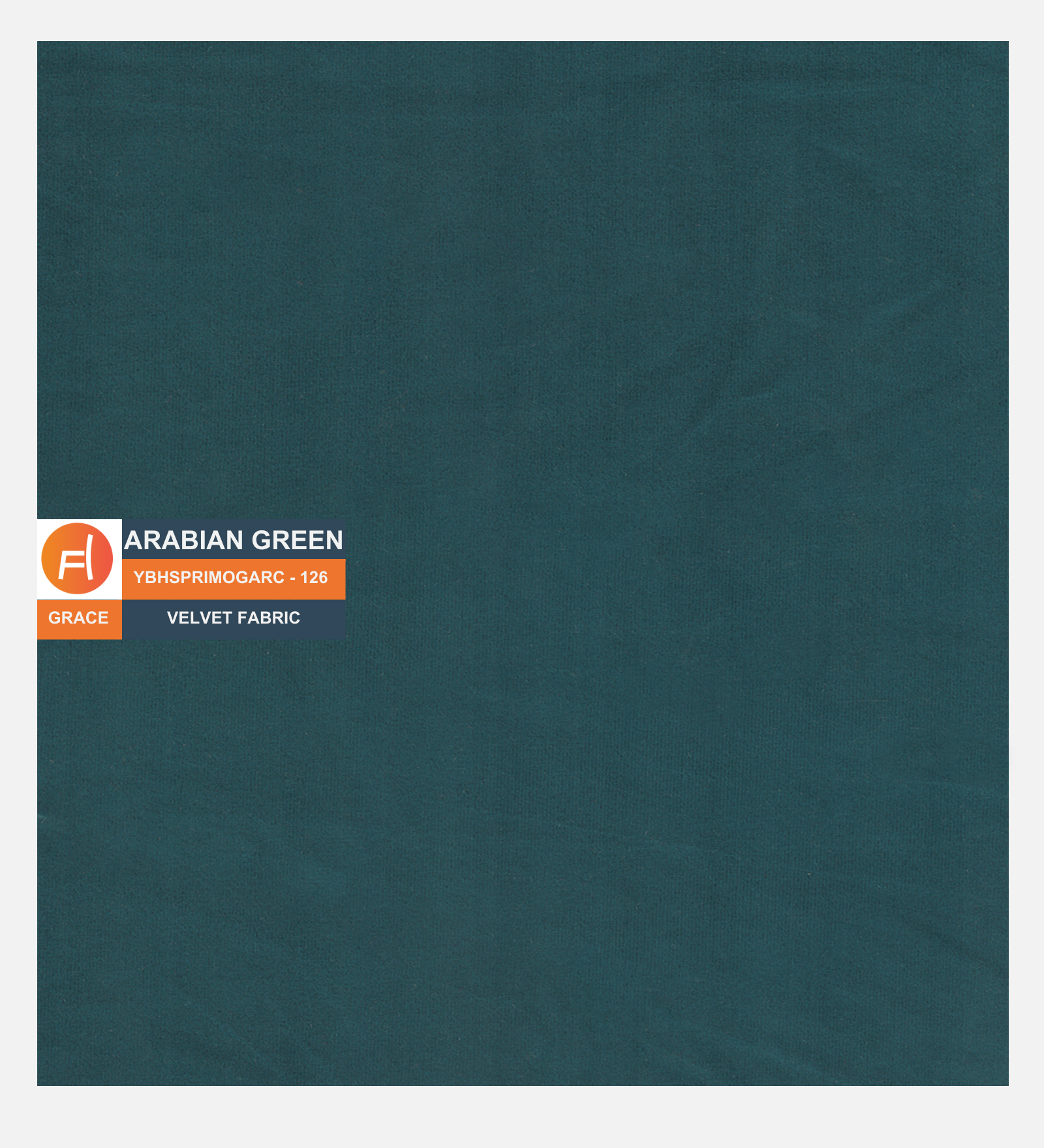 Sumo Velvet 1 Seater Sofa In Arabian Green Colour - Febonic Living