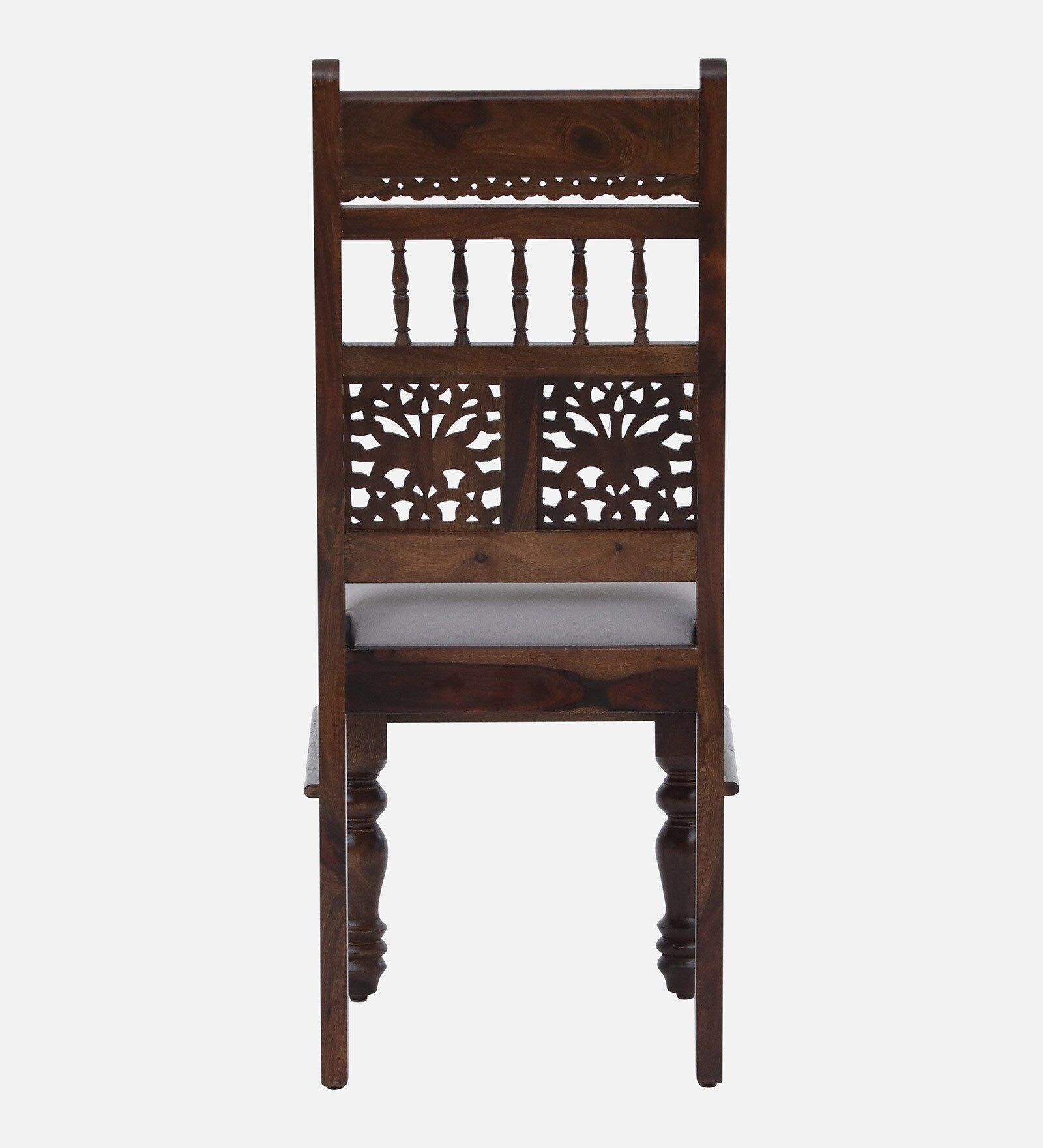Gati Sheesham Wood Dining Chairs In Provincial Teak Finish (Set Of 2) - Febonic Living