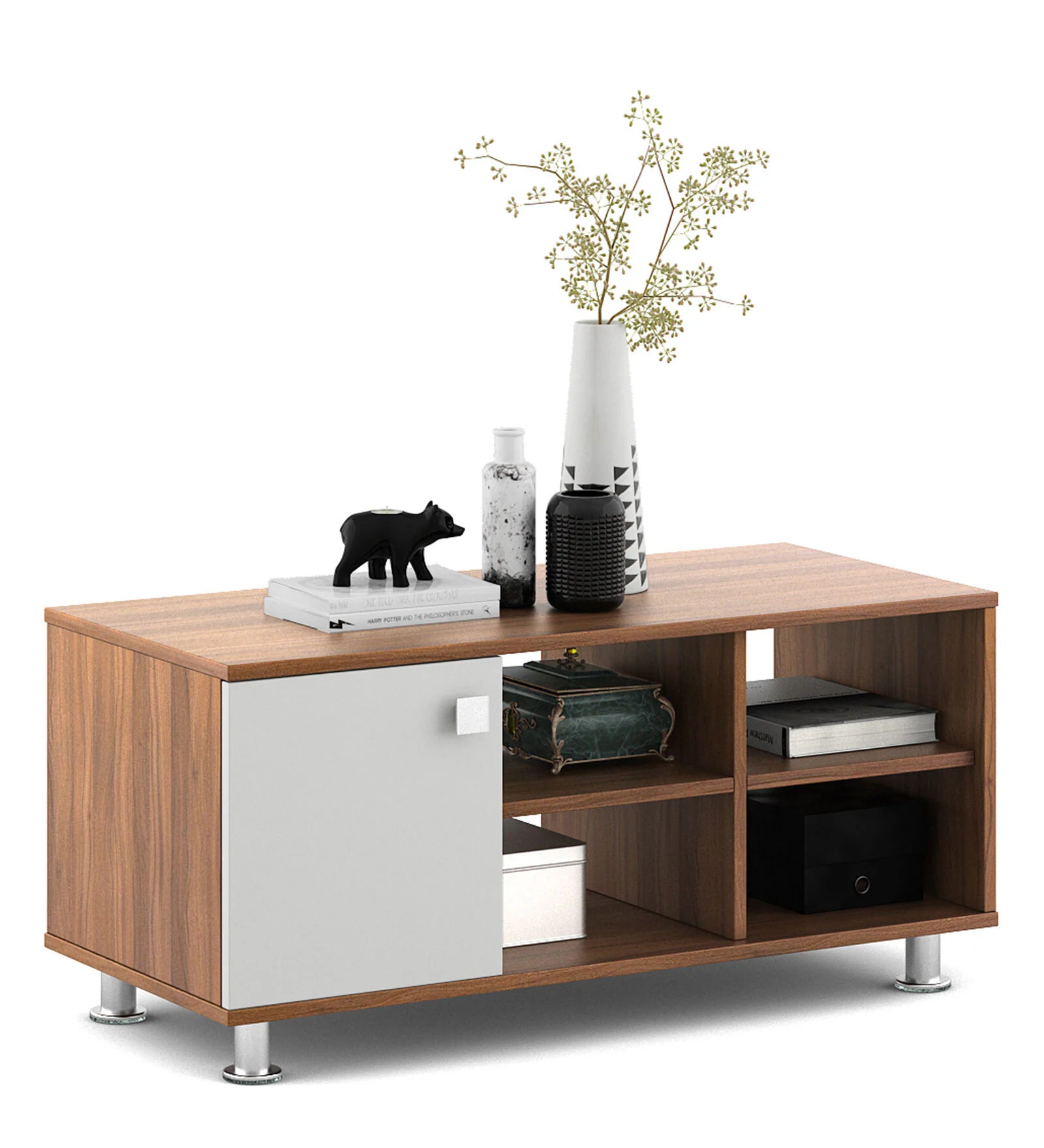 Josie Coffee Table In Oral Walnut Finish - Febonic Living