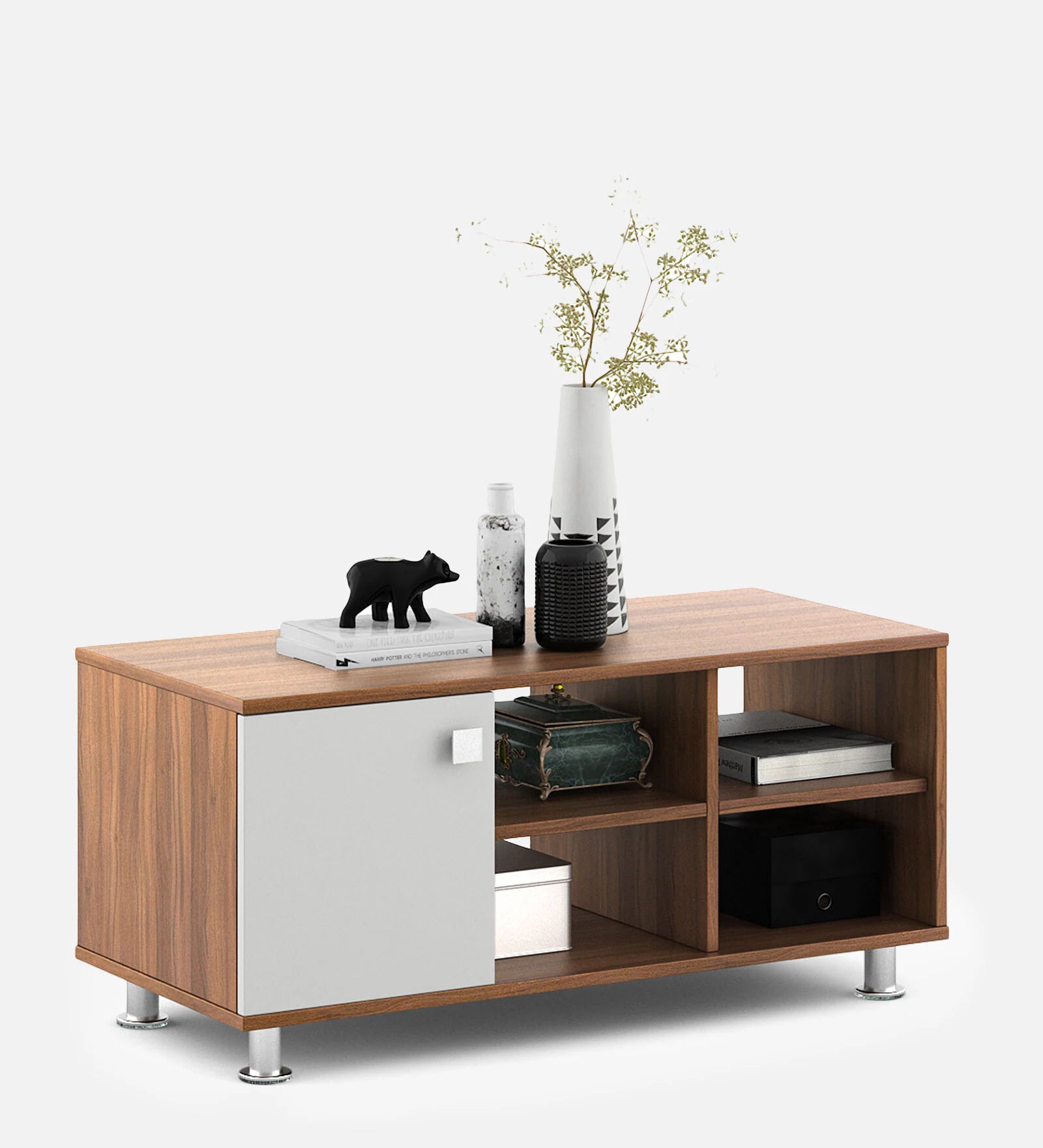 Josie Coffee Table In Oral Walnut Finish - Febonic Living