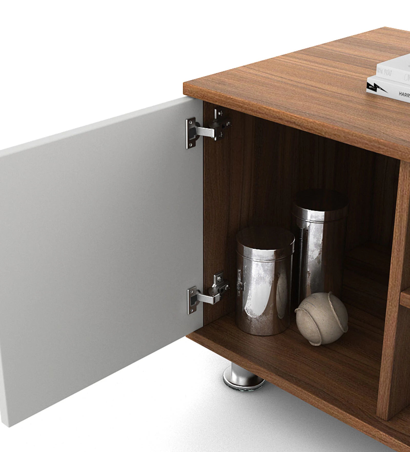 Josie Coffee Table In Oral Walnut Finish - Febonic Living