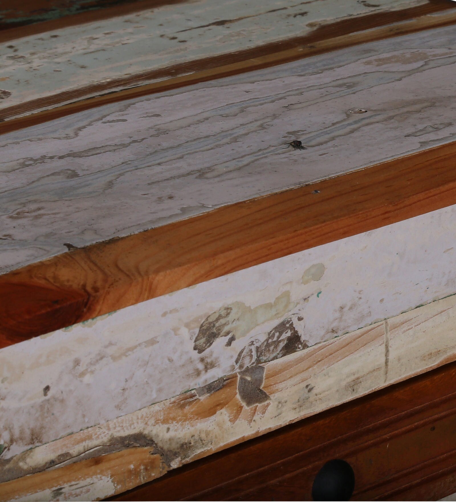 Ezla Reclaimed Wood TV Console In Distress Finish For TVs Up To 55" - Febonic Living
