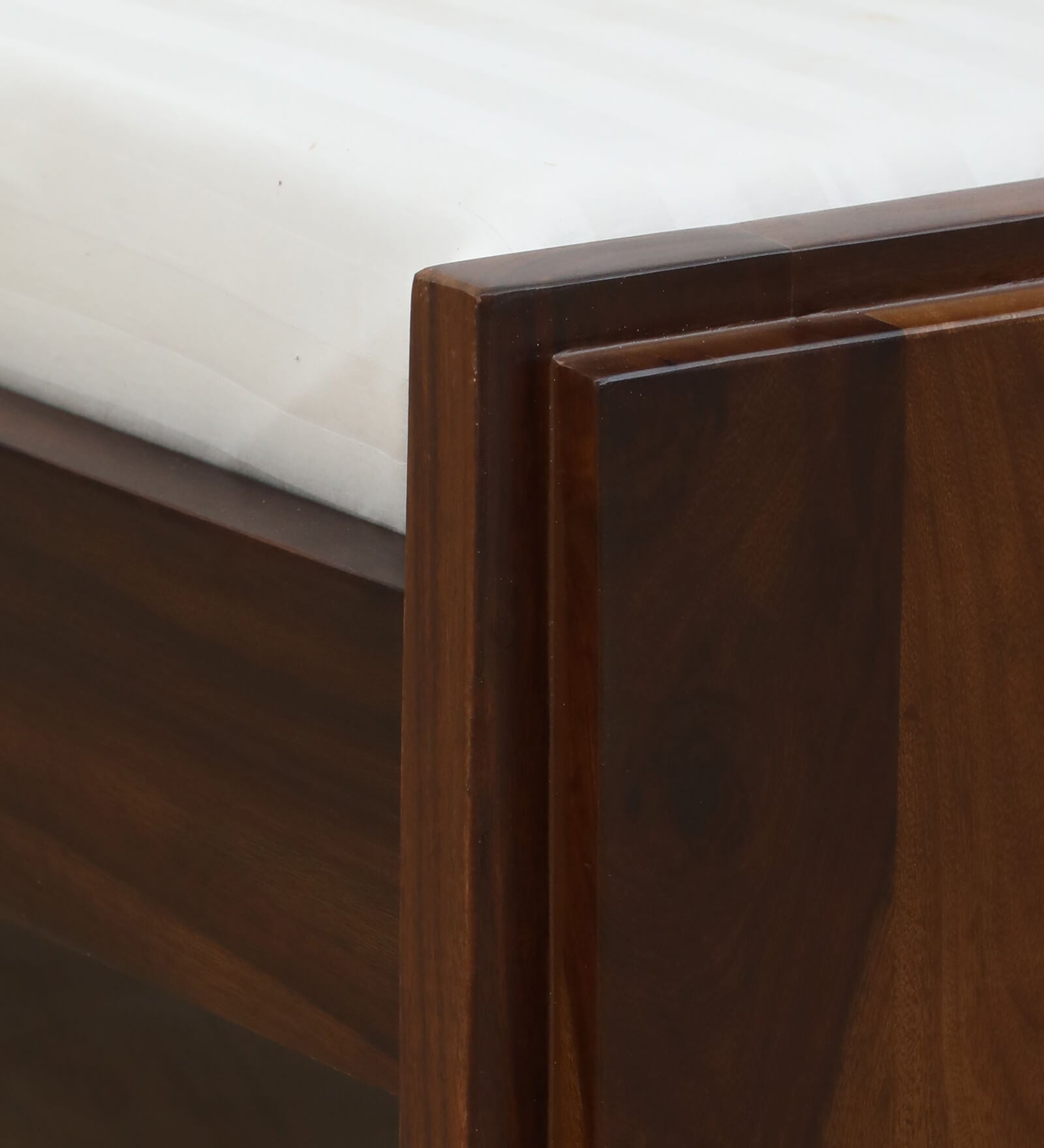 Thor Sheesham Wood Single Bed In Provincial Teak Finish - Febonic Living