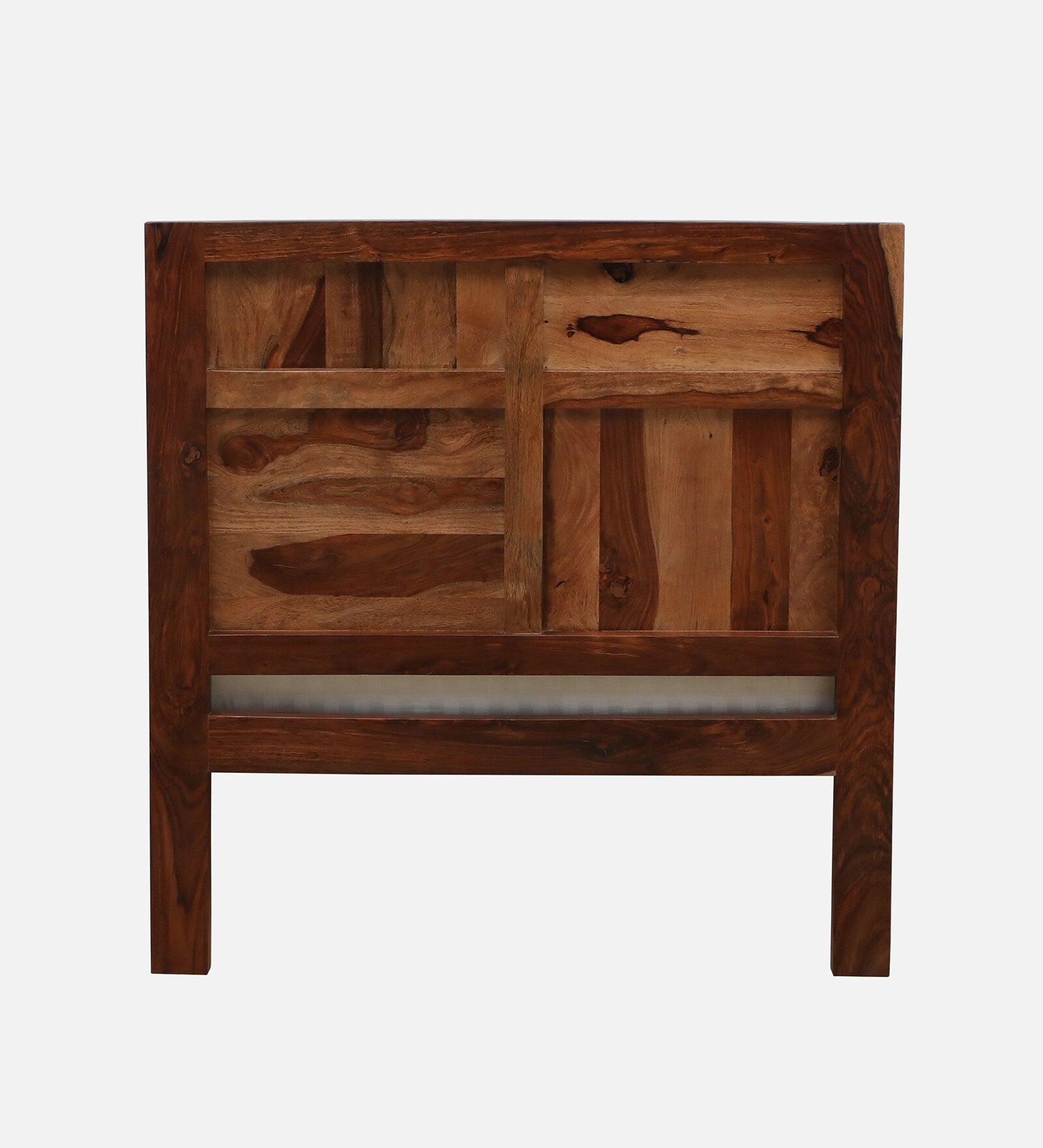 Thor Sheesham Wood Single Bed In Rustic Teak Finish - Febonic Living