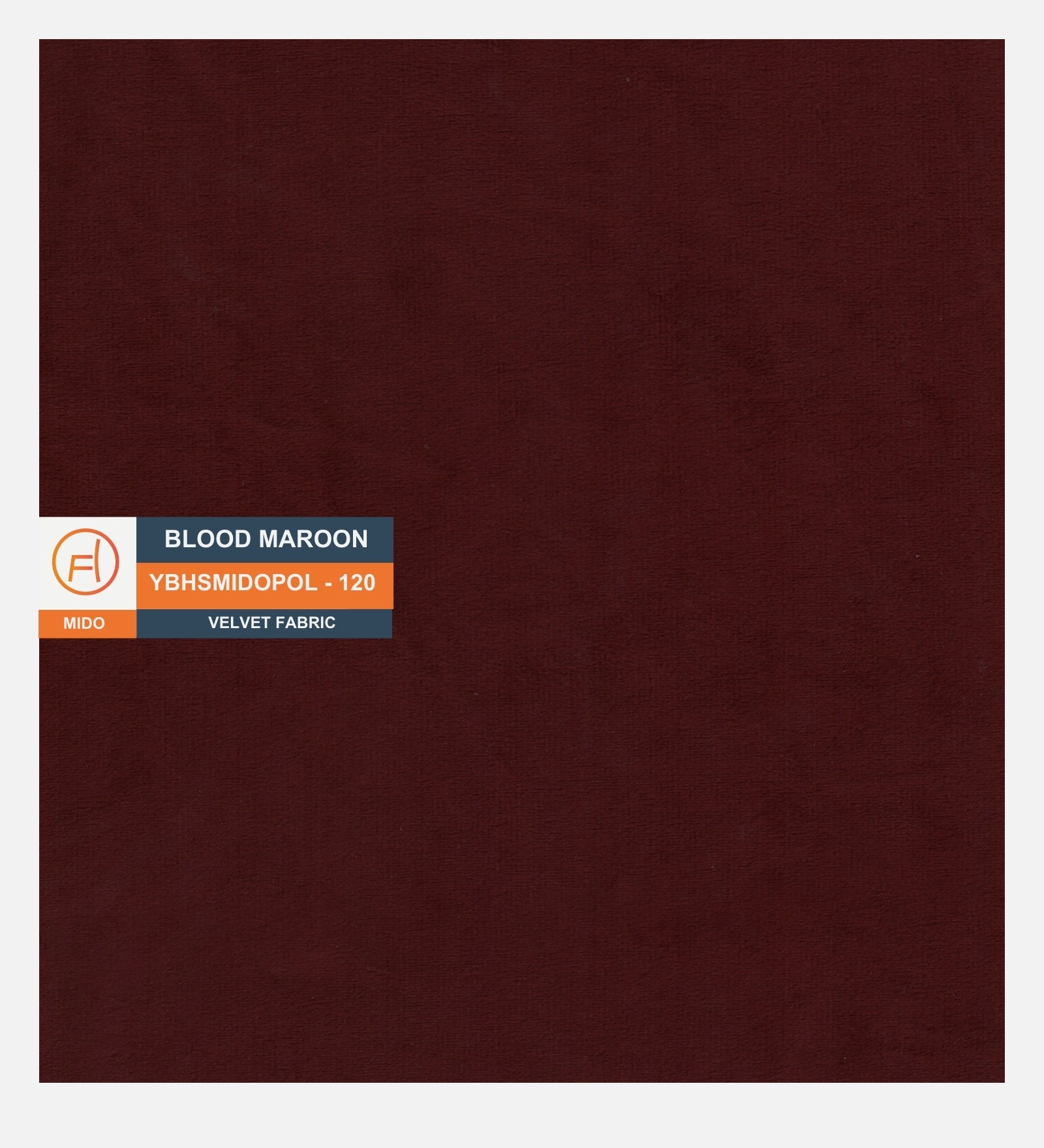 Cartes Velvet Bench In Blood Maroon Colour - Febonic Living