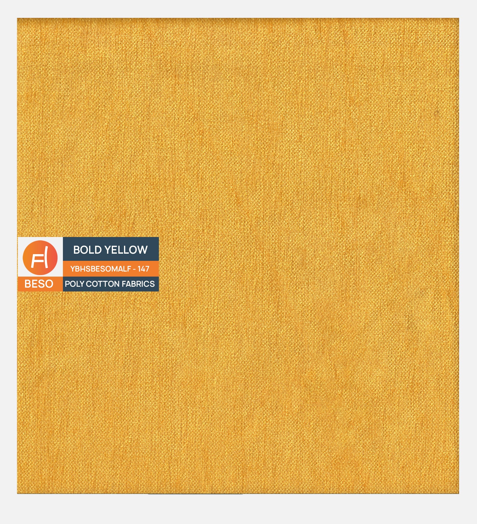 Kaster Fabric King Size Bed In Bold Yellow Colour - Febonic Living