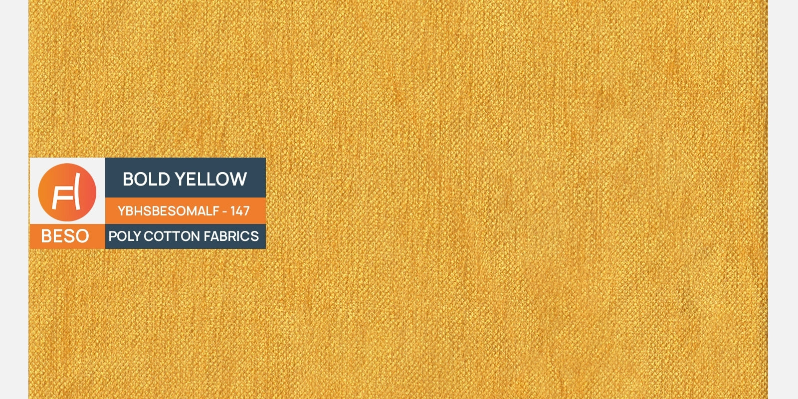 Fleepy Fabric 3 Seater Futon Sofa Cum Bed in Bold Yellow Colour