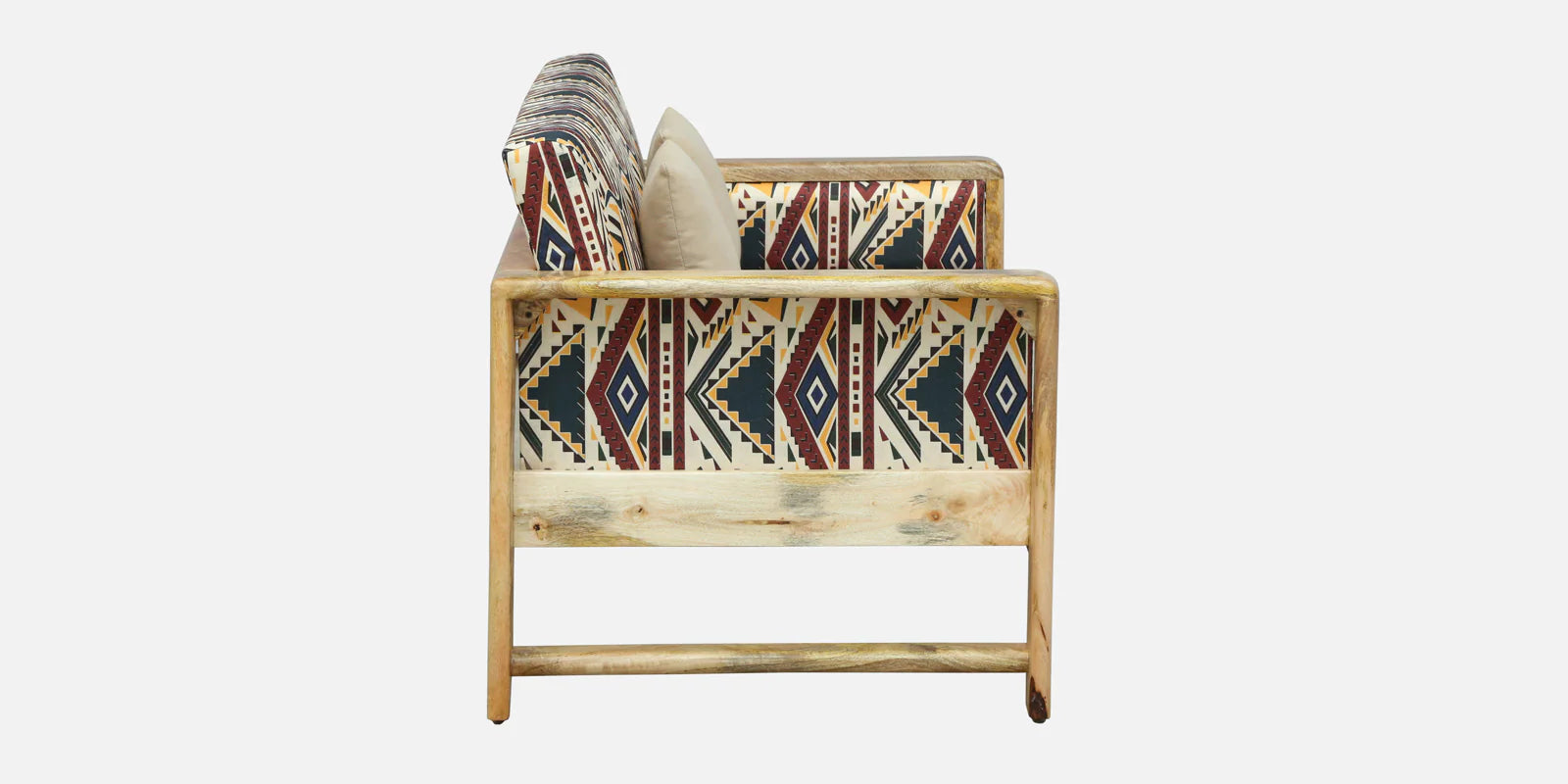 Arlo Mango Wood 2 Seater Sofa In Natural Finish