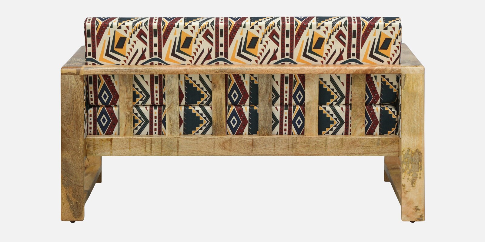 Arlo Mango Wood 2 Seater Sofa In Natural Finish