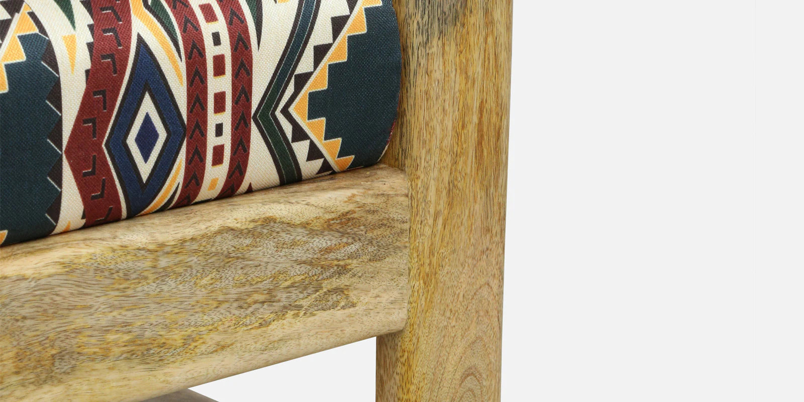 Arlo Mango Wood 3 Seater Sofa In Natural Finish