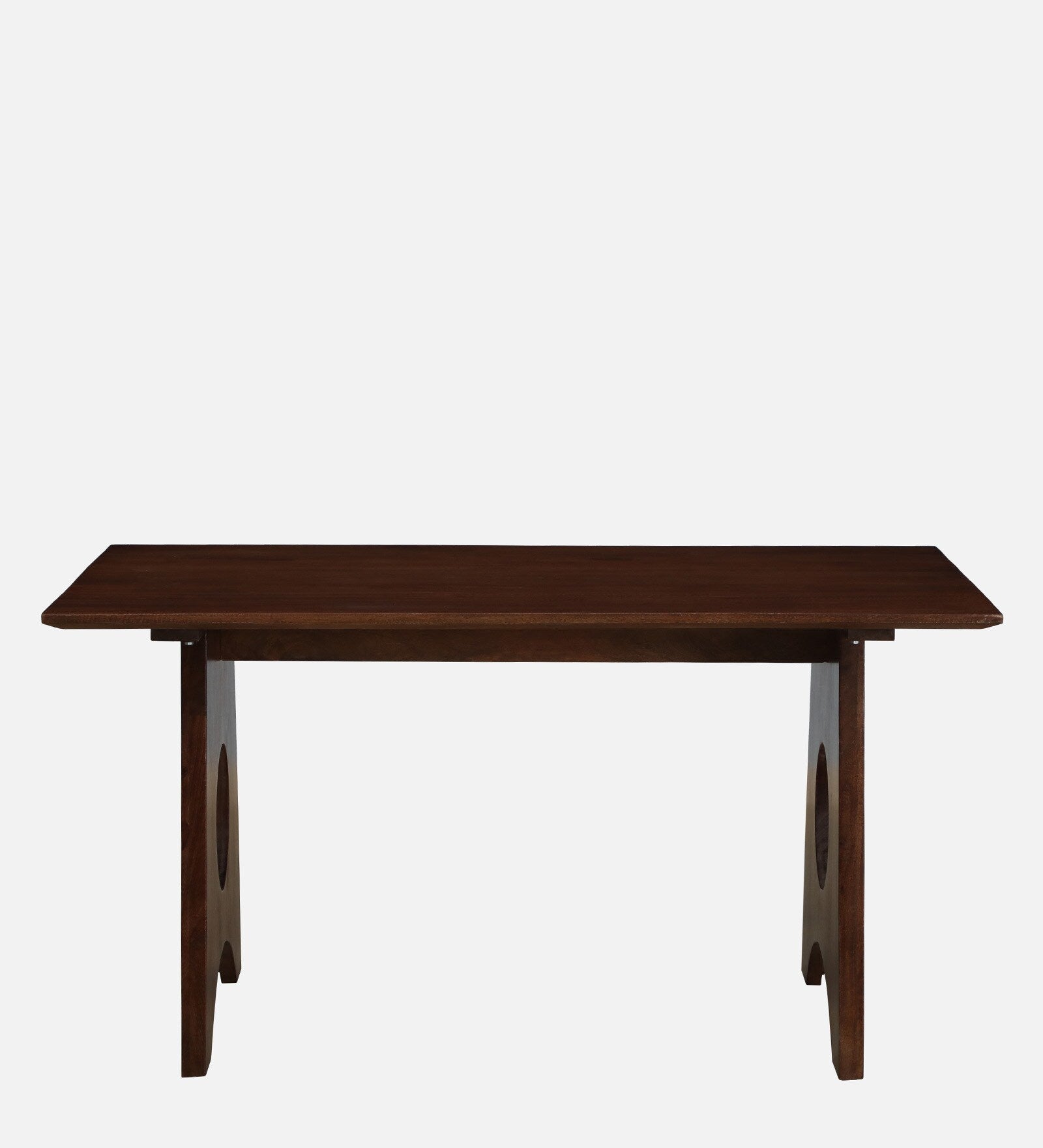 Ganuk Mango Wood 6 Seater Dining Table In Tubbaq Finish - Febonic Living