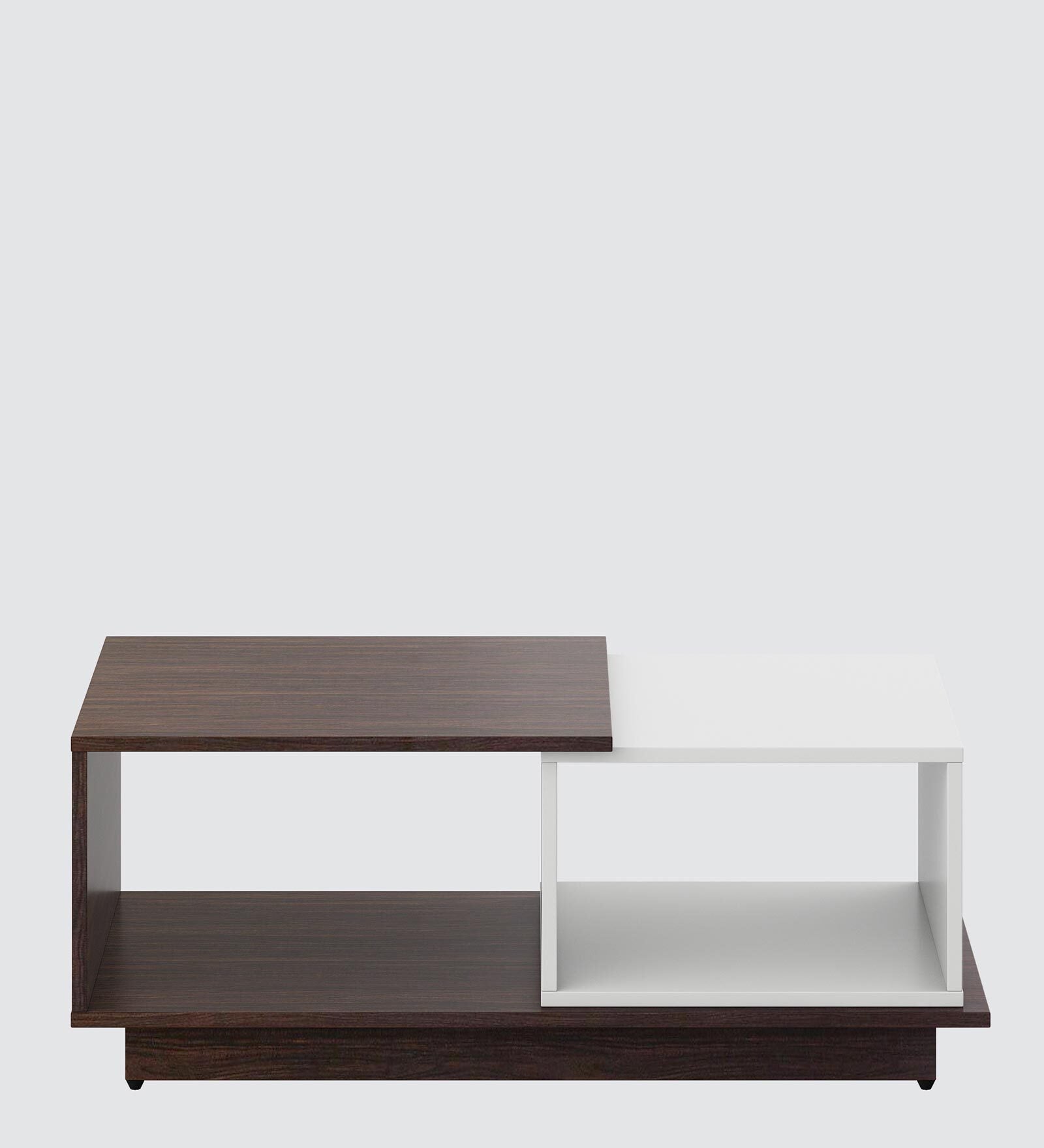 Zaria Coffee Table In Dark Walnut Finish - Febonic Living