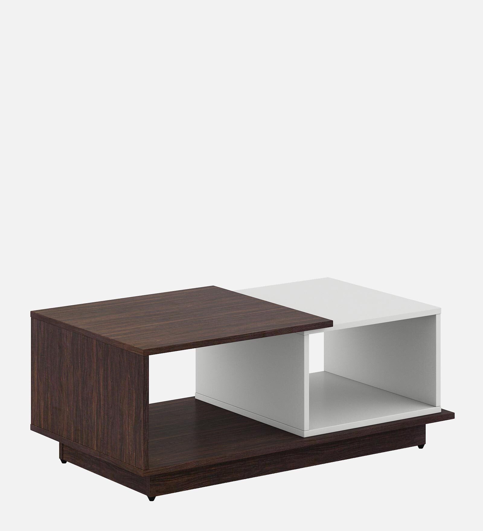 Zaria Coffee Table In Dark Walnut Finish - Febonic Living