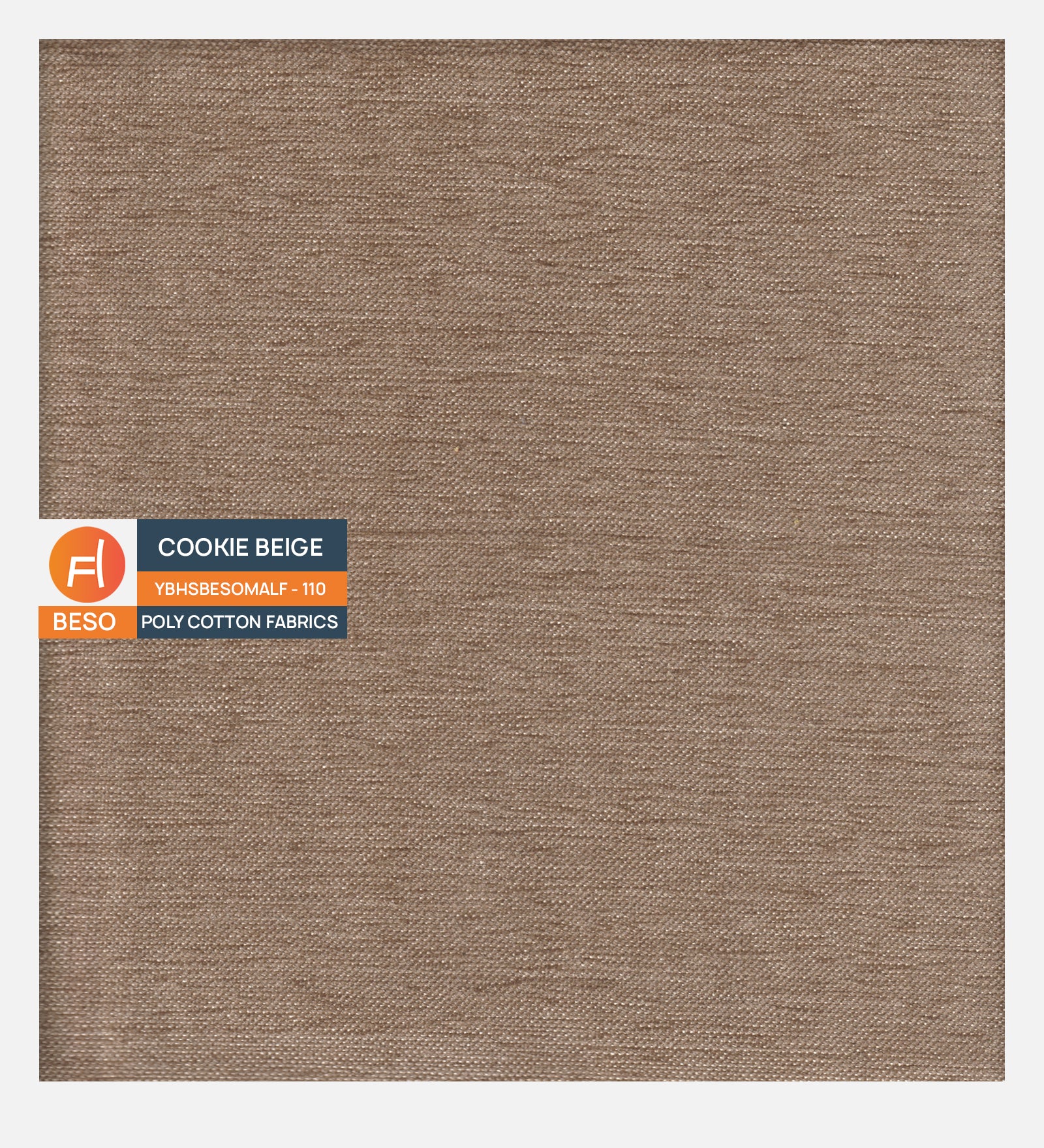 Cooper Fabric Storage Bench In Cookie Beige Colour - Febonic Living