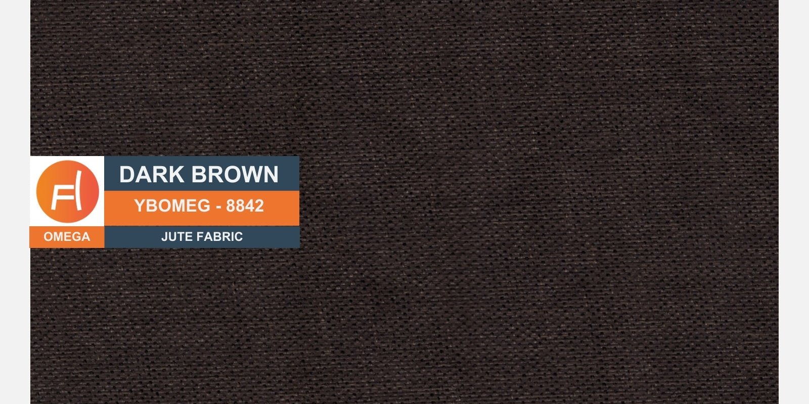 Welly Fabric LHS Sectional Sofa (2+Lounger) In Dark Brown Colour