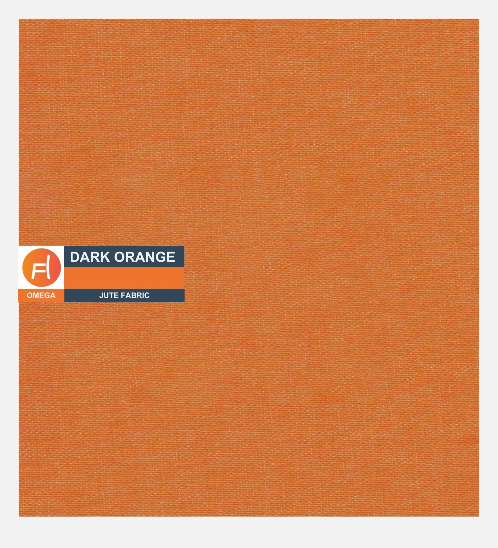 German Fabric 1 Seater Sofa In Dark Orange Colour - Febonic Living