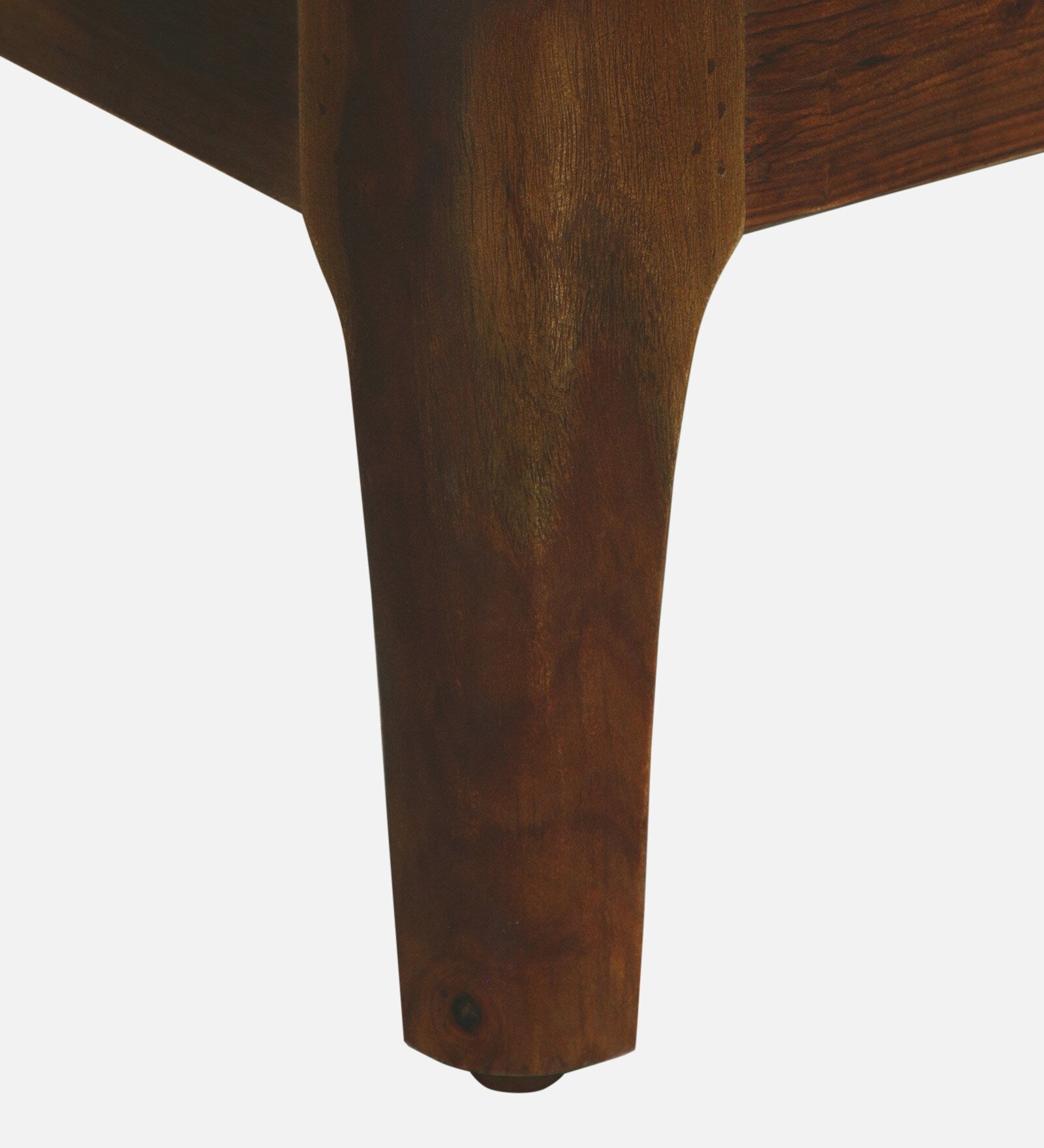 Bano Sheesham Wood 1 Seater Sofa In Beige Colour