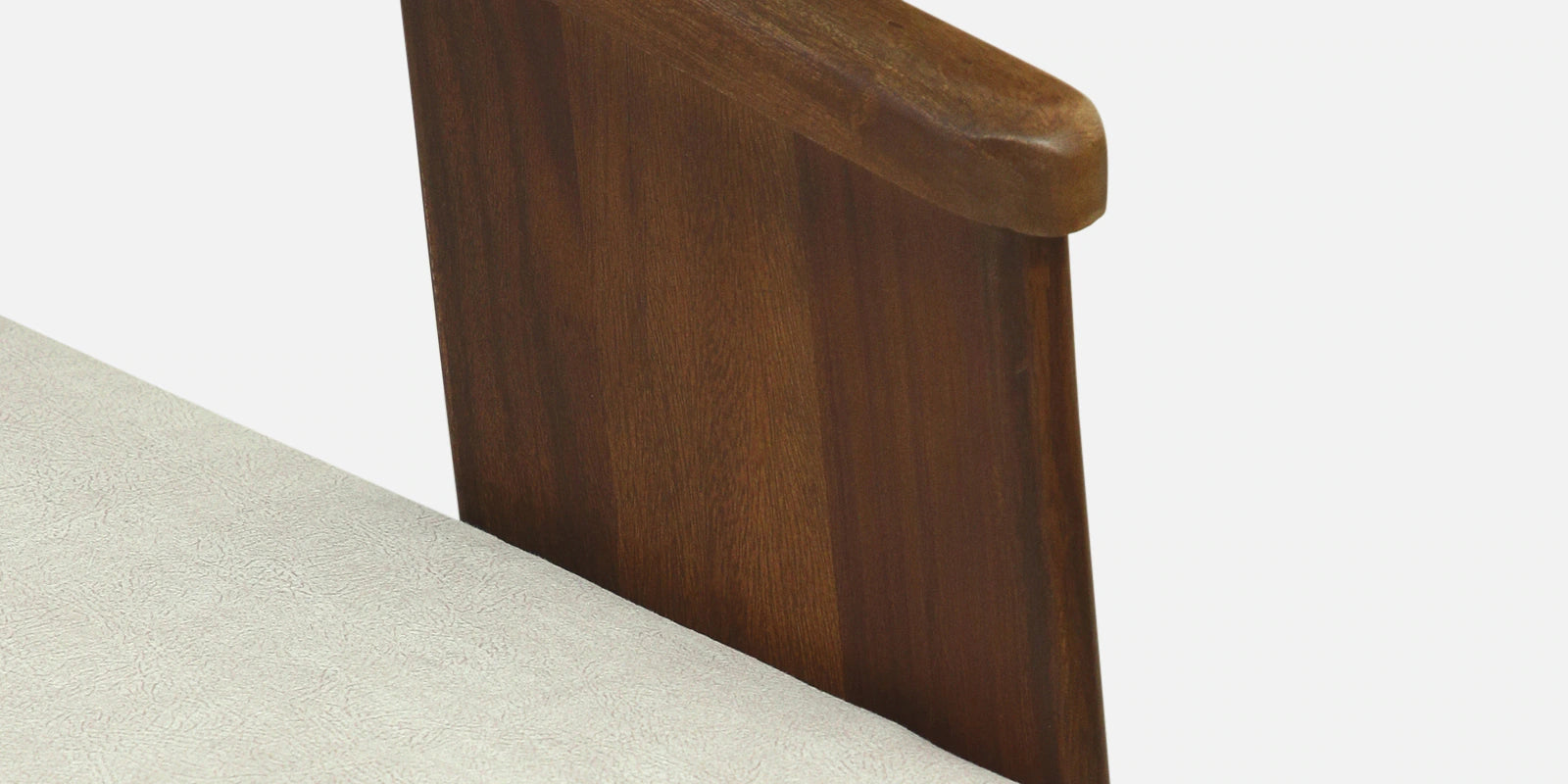 Bano Sheesham Wood 2 Seater Sofa In Beige Colour