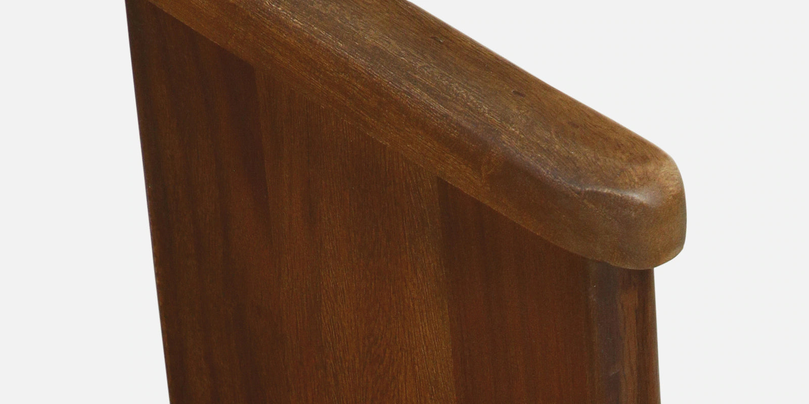 Bano Sheesham Wood 2 Seater Sofa In Mustard Colour