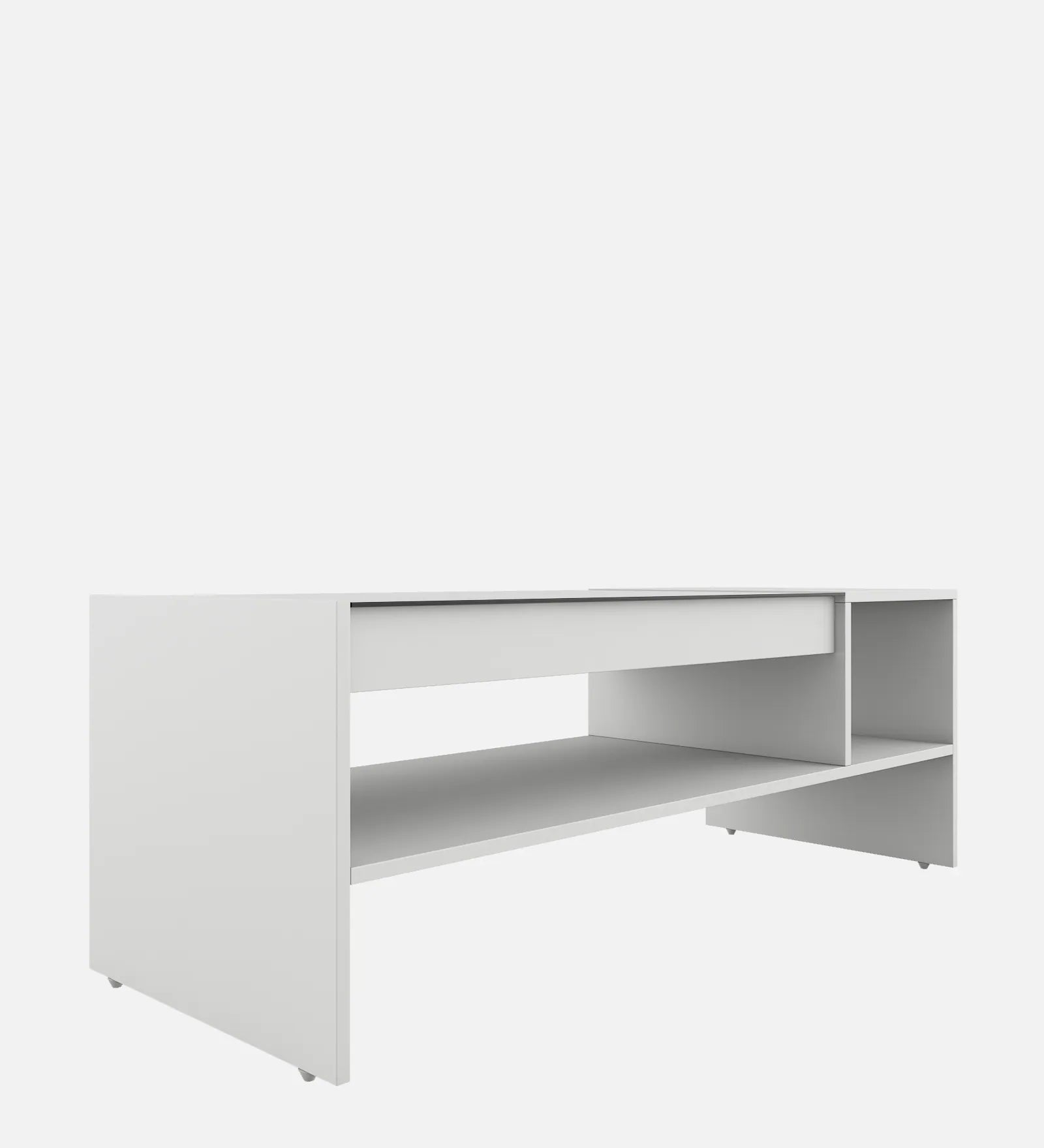 Ilala Coffee Table In Frosty White Finish - Febonic Living