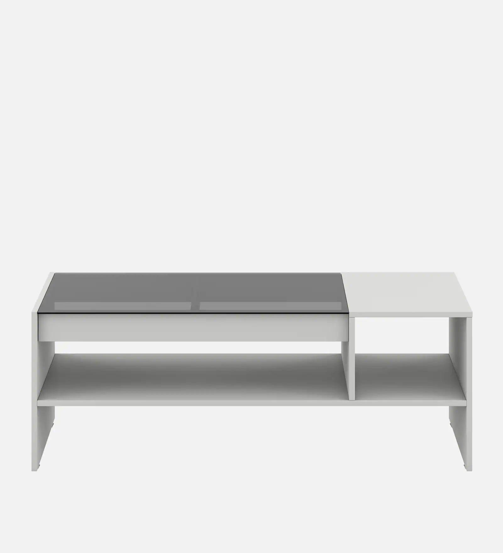 Ilala Coffee Table In Frosty White Finish - Febonic Living