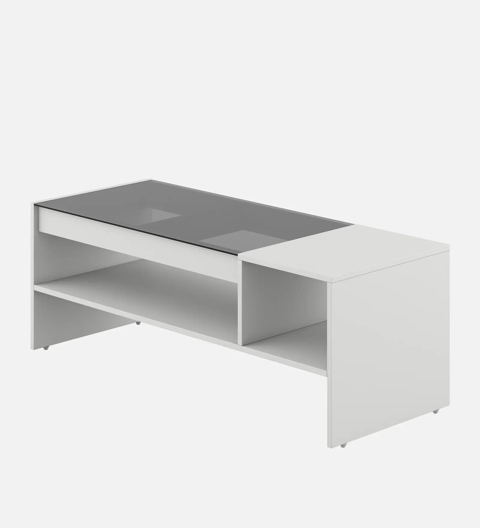 Ilala Coffee Table In Frosty White Finish - Febonic Living