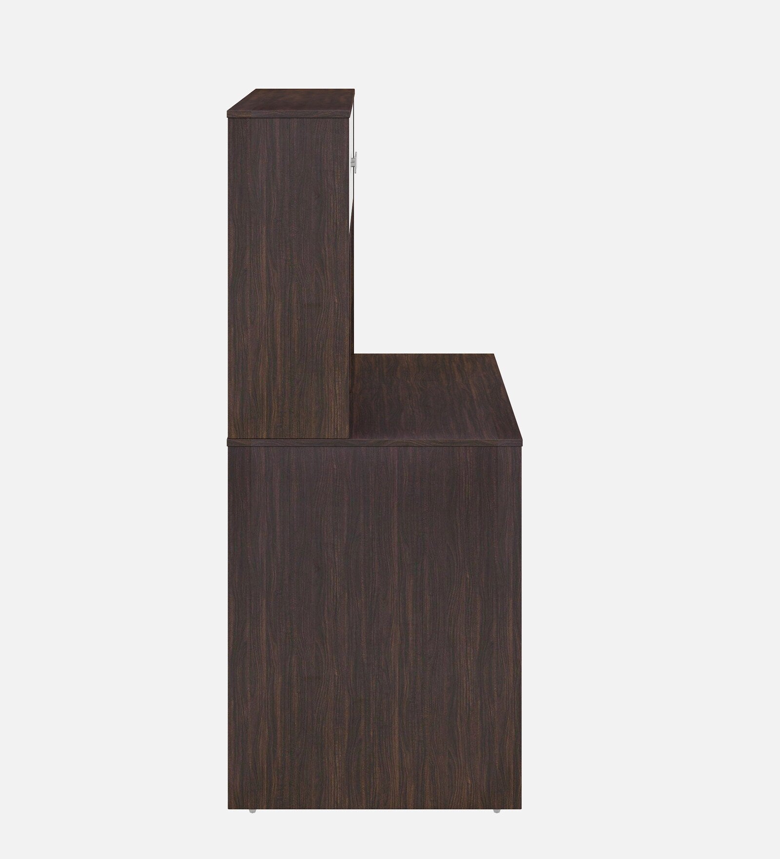 Nicas Study Table In Dark Walnut and Frosty White Finish - Febonic Living