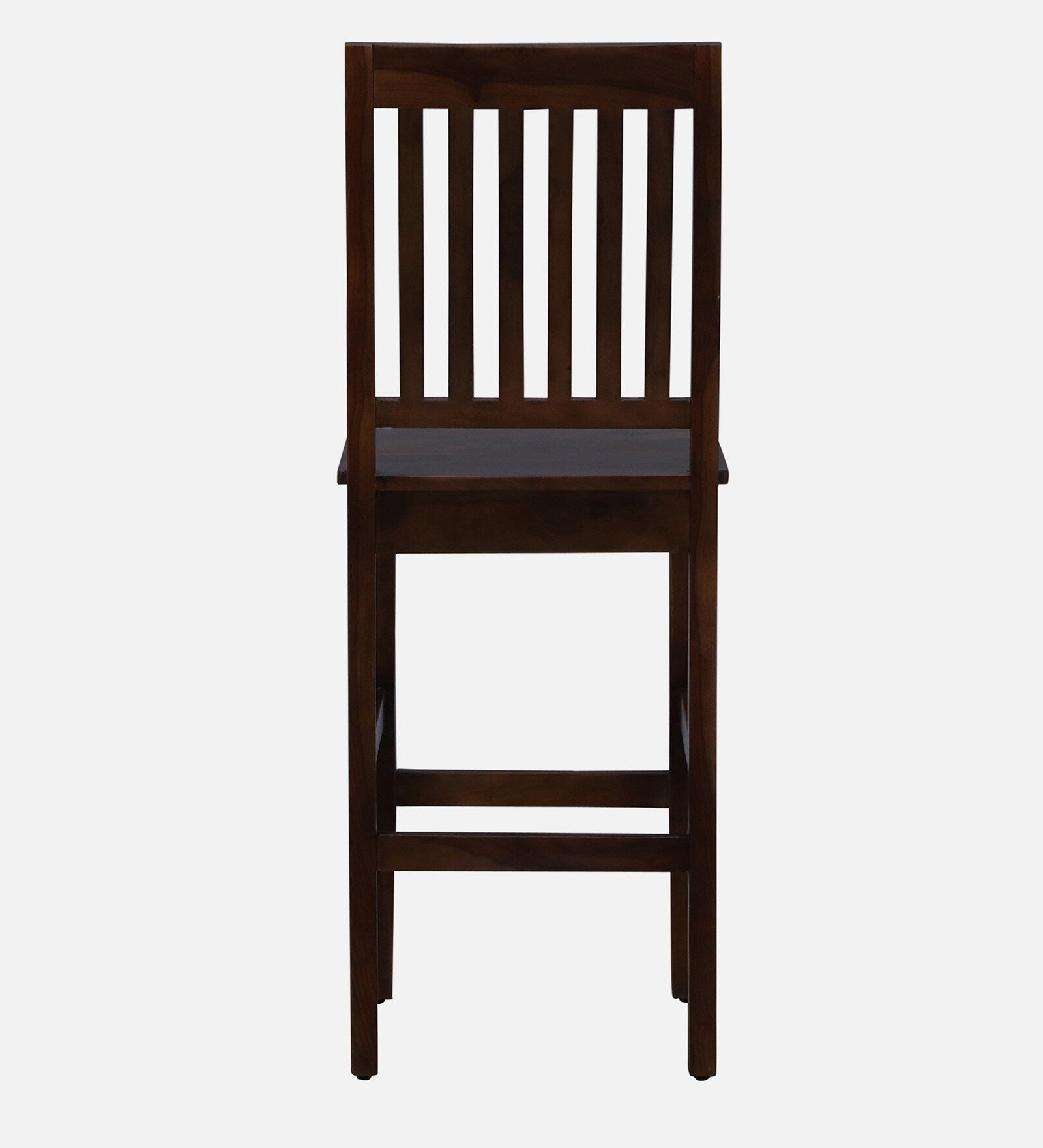 Eva Sheesham Wood Bar Stool In Provincial Teak Finish - Febonic Living