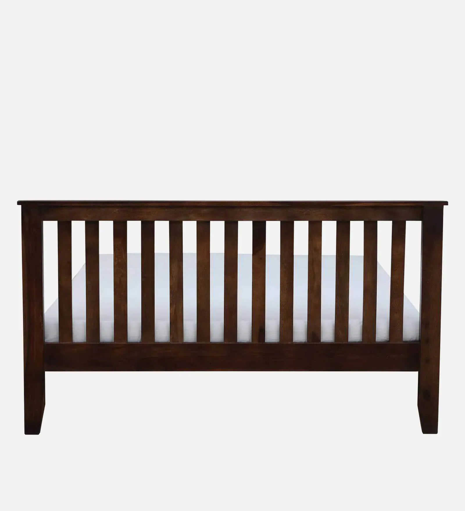 Remi Sheesham Wood Queen Size Bed ( 60 X 72 ) In Provincial Teak Finish - Febonic Living