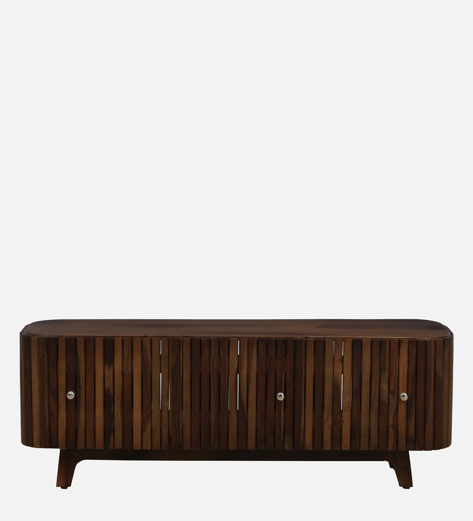 Humta Sheesham Wood TV Console In Provincial Teak Finish - Febonic Living